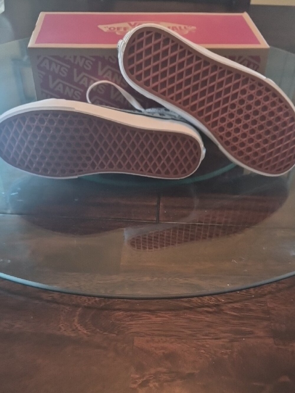 Vans Black & White Paisley Old Skool Sneakers - Picture 4 of 5